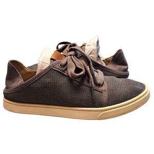 Olukai Casual Sneakers WOMENS SIZE 7 PEHUEA LI Pavement Gray minimalist comfy